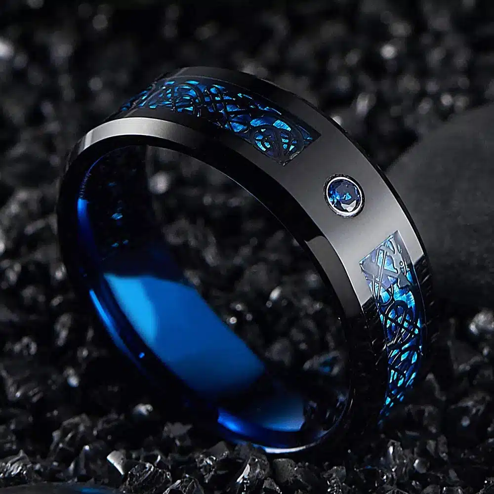 Anillos Celtas Un Innovador Modelo Acero Inoxidable