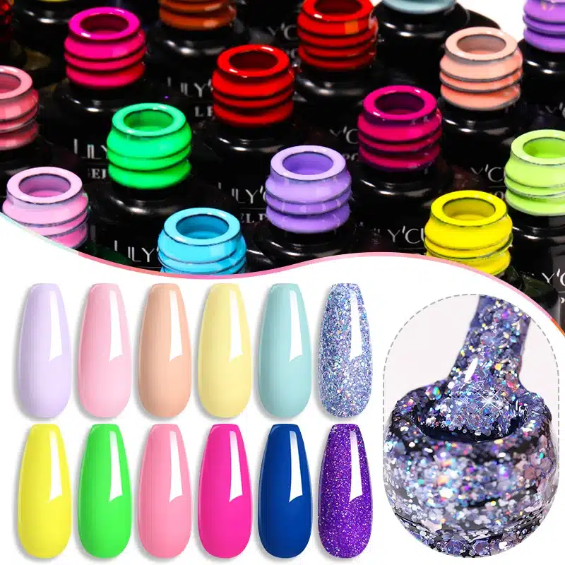 Brillo Deslumbrante: Laca De Uñas En Gel Semi-Permanente Que Enamora