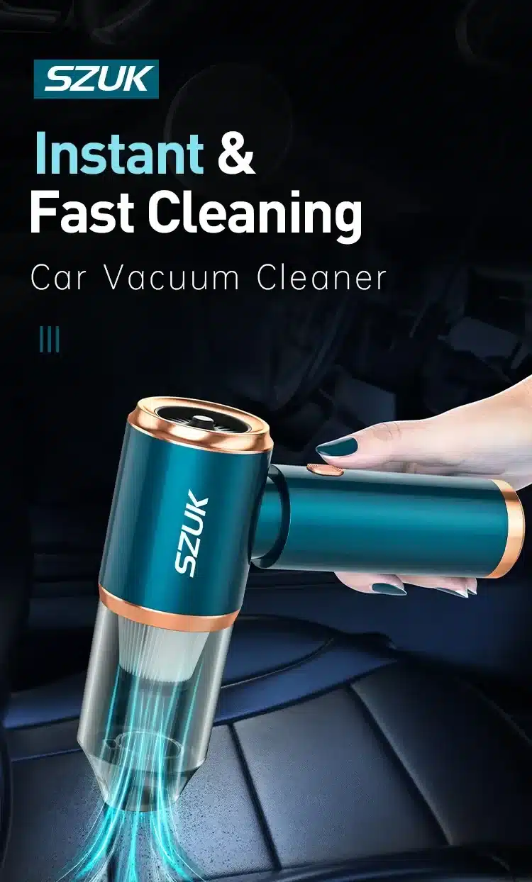 Aspiradora De Coche Inalámbrica: Eficaz Y Portátil