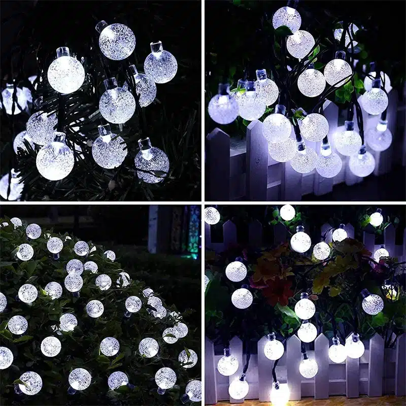 Brillante Cadena De Iluminación Solar Led