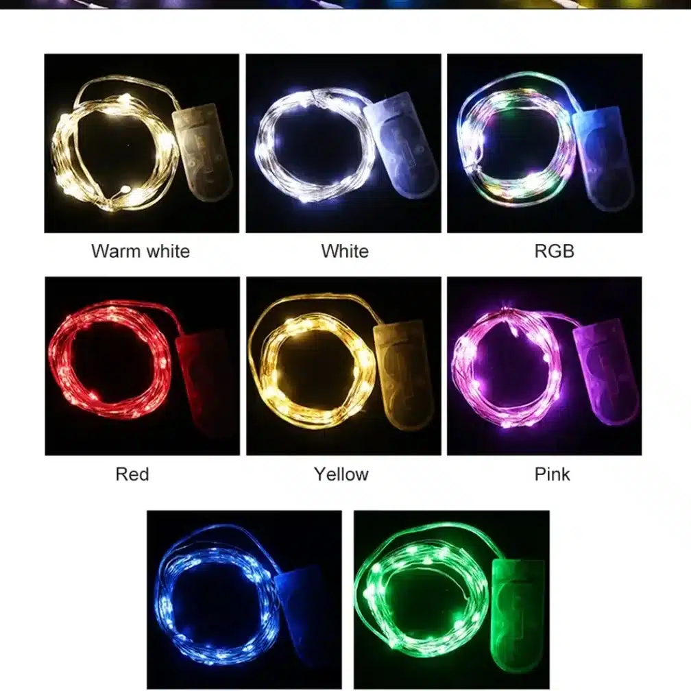 Cadena de Luces LED Impermeables de Alta Calidad