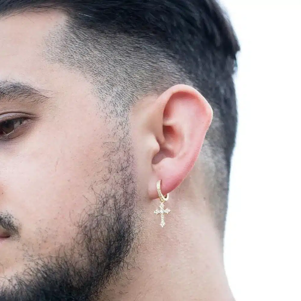 Calidad En Aretes De Gota Con Forma De Cruz Para Mujer Calidad En Aretes De Gota Con Forma De Cruz Para Mujer