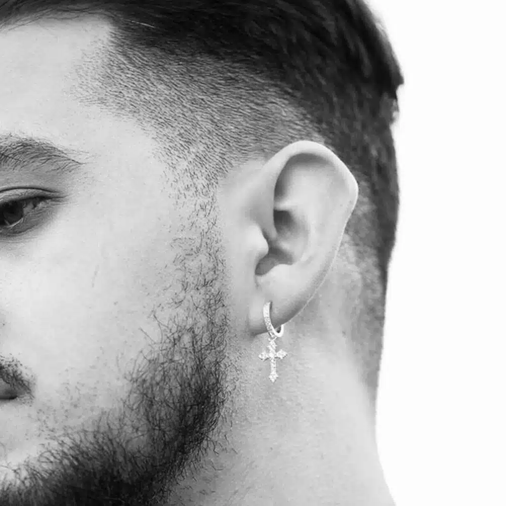 Calidad En Aretes De Gota Con Forma De Cruz Para Mujer Calidad En Aretes De Gota Con Forma De Cruz Para Mujer