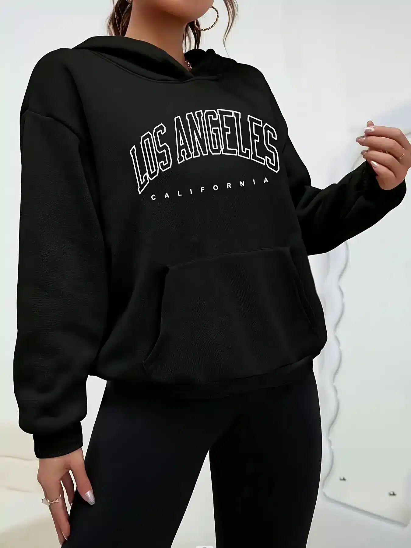 Capucha de mujeres con diseño Auténtico estilo urbano