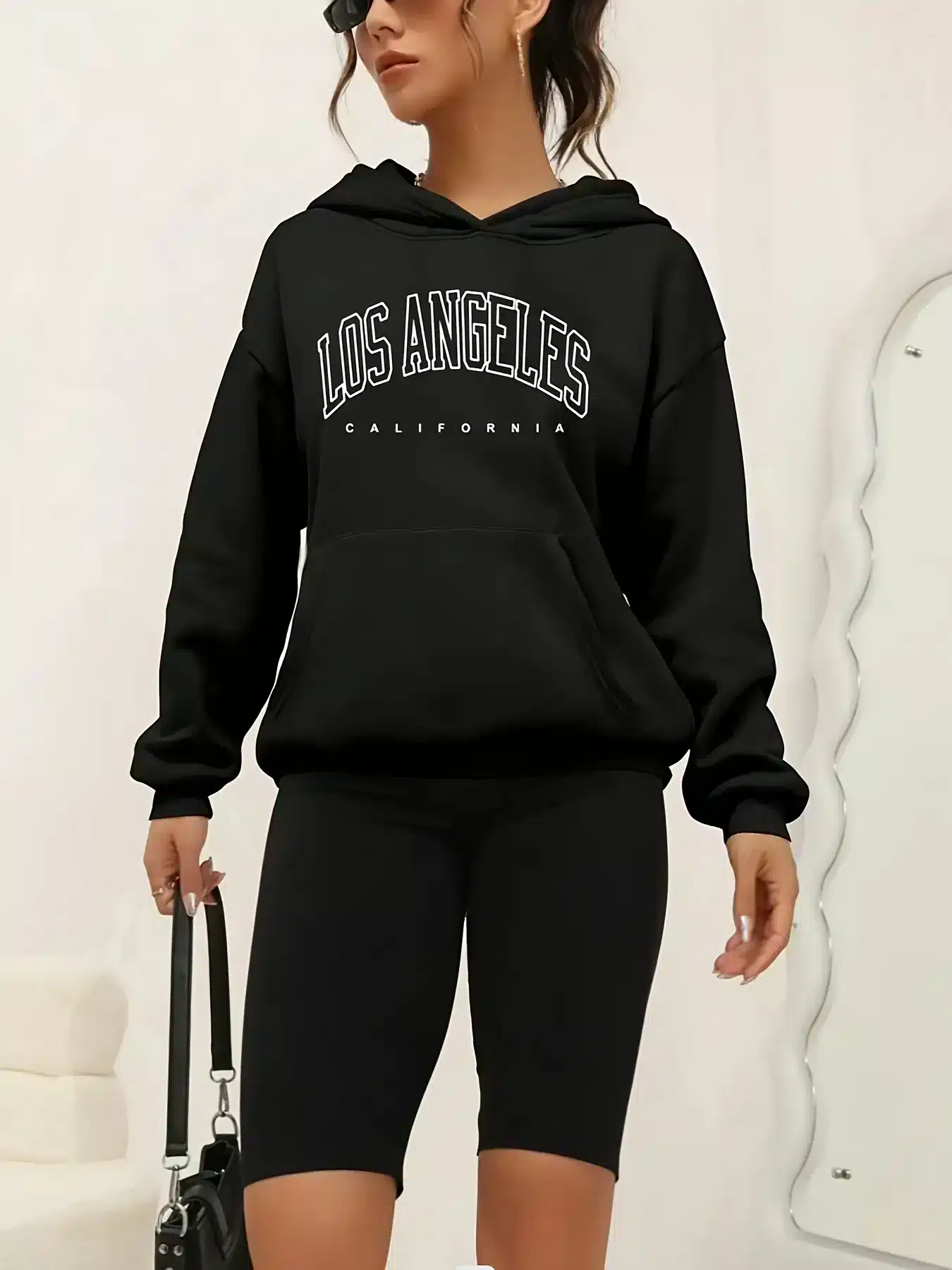 Capucha de mujeres con diseño Auténtico estilo urbano