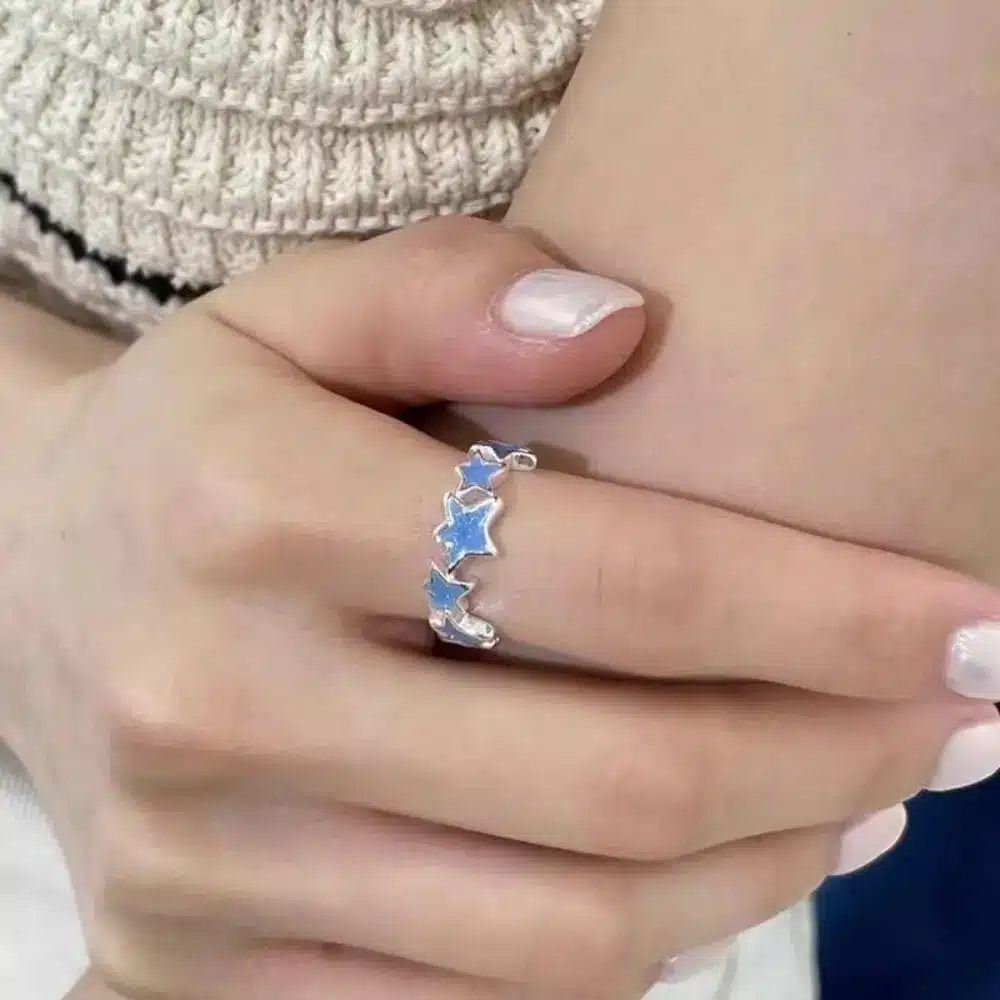 Cautivador Anillo Estrella Aleatoria En El Estilo Asiático Cautivador Anillo Estrella Aleatoria En El Estilo Asiático