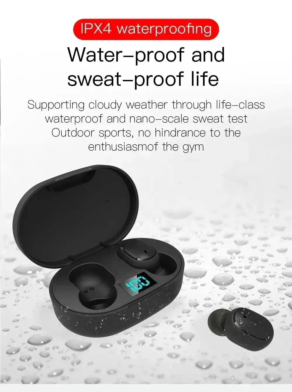 Cautivador Auriculares Inalámbricos Tws E6S Fone Cautivador Auriculares Inalámbricos Tws E6S Fone