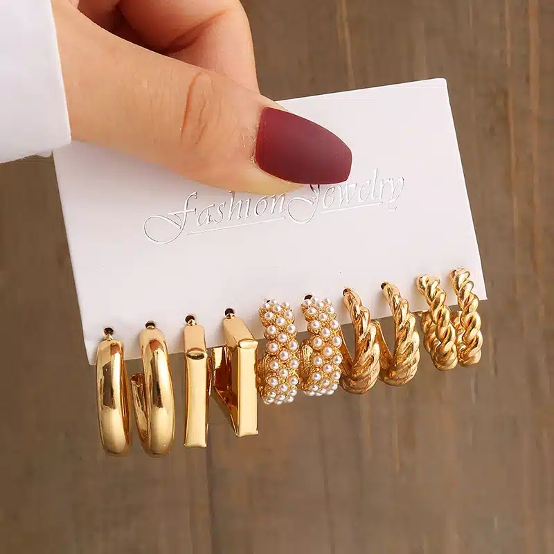 Cautivador Pendientes De Perlas Elegantes Para Mujer