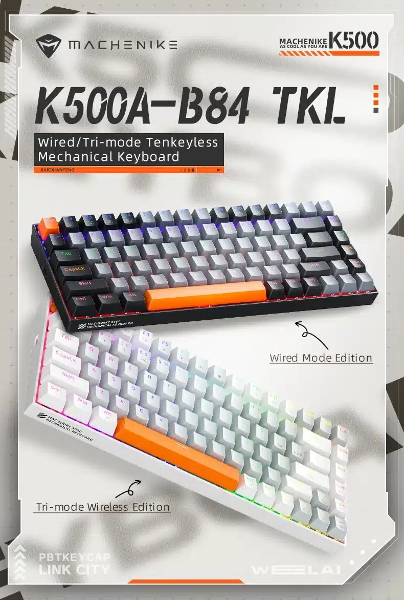 Desata tu Creatividad con el Impresionante Teclado Mecánico Machenike de Primera Clase