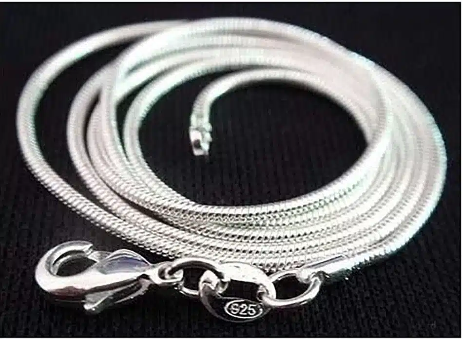 Collar De Plata Elegante Para Mujer Joyería Fina De Calidad Collar De Plata Elegante Para Mujer Joyería Fina De Calidad