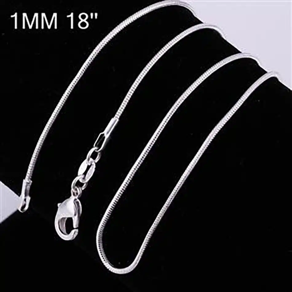 Collar De Plata Elegante Para Mujer Joyería Fina De Calidad Collar De Plata Elegante Para Mujer Joyería Fina De Calidad