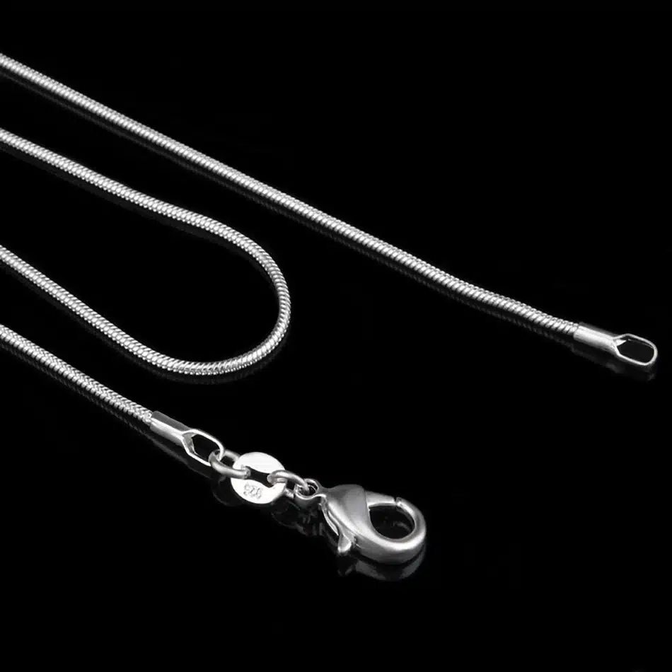 Collar De Plata Elegante Para Mujer Joyería Fina De Calidad Collar De Plata Elegante Para Mujer Joyería Fina De Calidad
