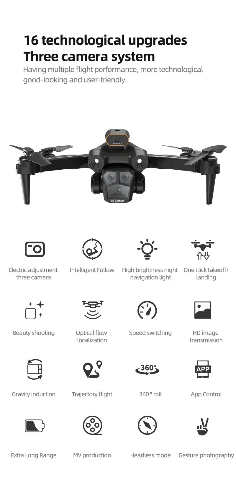 Dron Profesional 4K Ultra HD con Cámara de Alta Definición