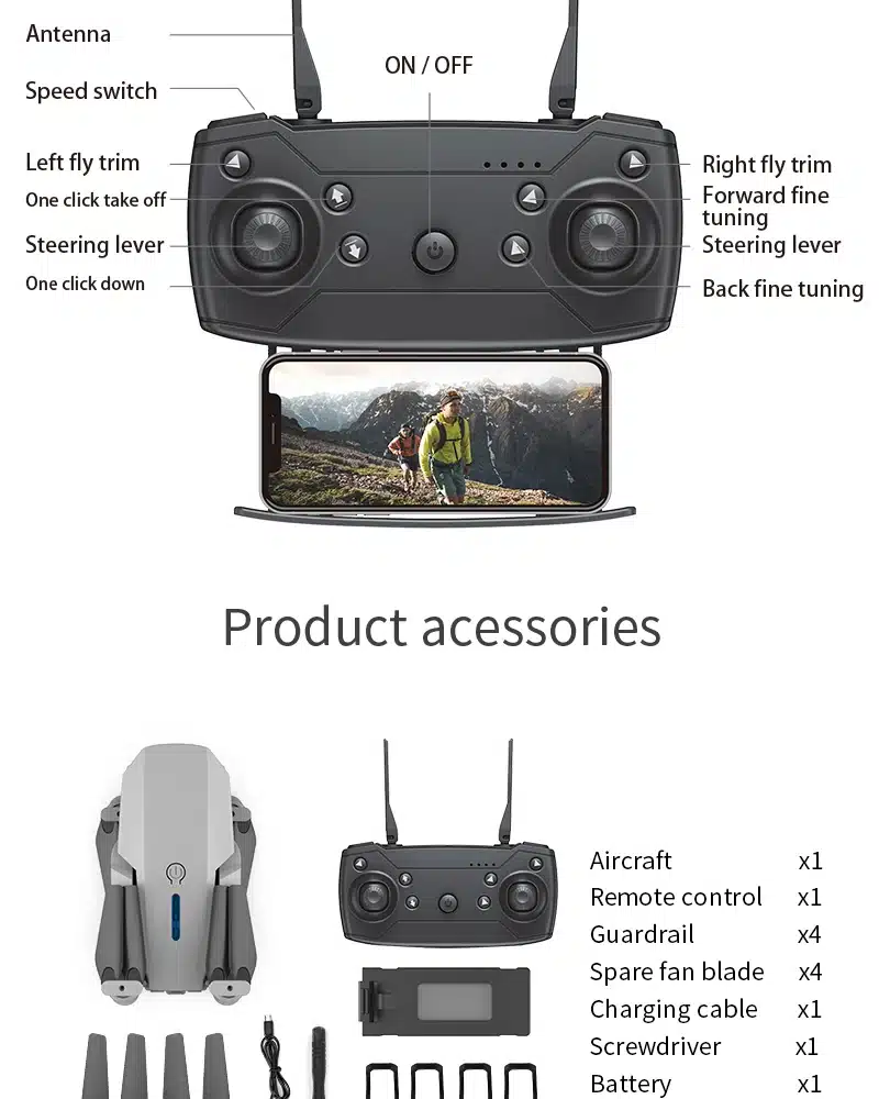 Dron Profesional Con Cámara Hd 4K Para Fotografía Dron Profesional Con Cámara Hd 4K Para Fotografía