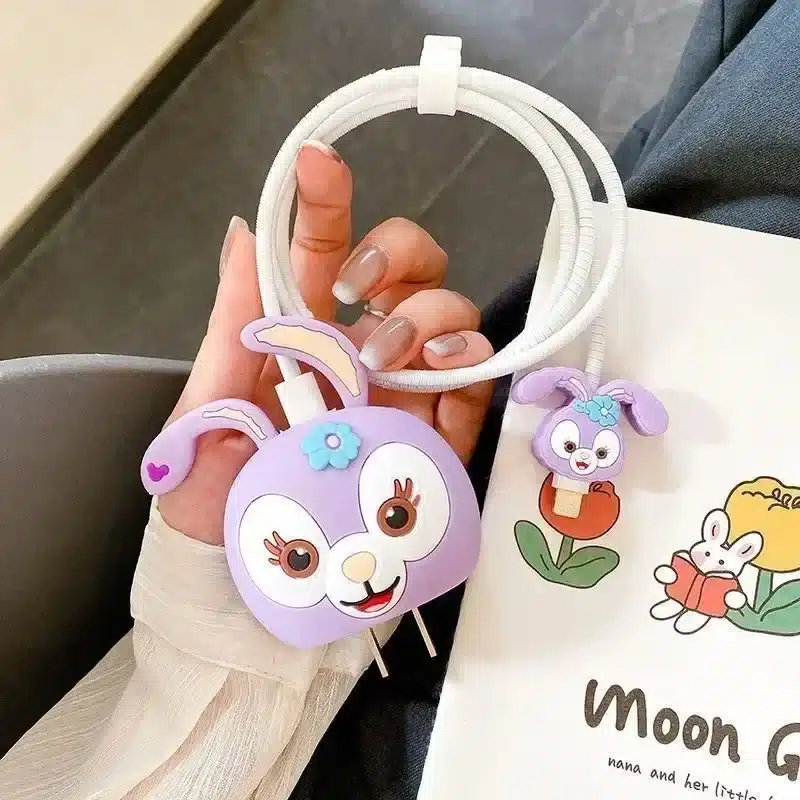 Eficaz Kit de Protectores de Cable con Diseños de Dibujos