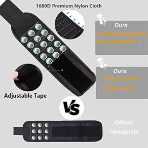 Imagen del producto Eficaz Pulsera Magnética Ajustable para Sujetar Tornillos | Compra online en Tiendafiable