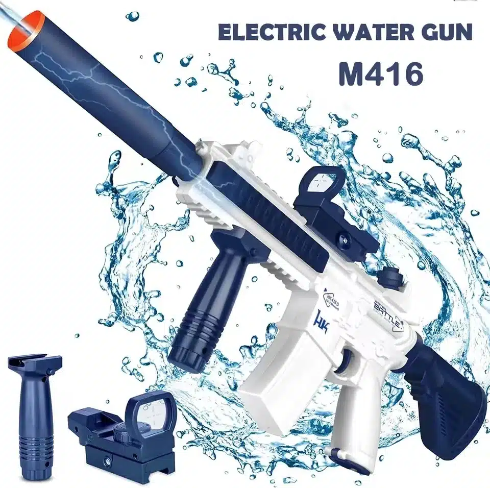 El Asombroso Y Auténtico Rifle De Agua Eléctrico Automático El Asombroso Y Auténtico Rifle De Agua Eléctrico Automático