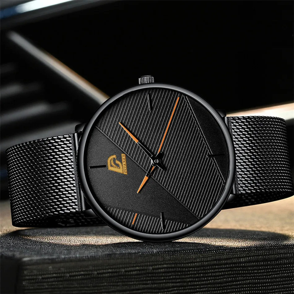 Esencial Reloj De Cuarzo Minimalista Para Hombre Esencial Reloj De Cuarzo Minimalista Para Hombre