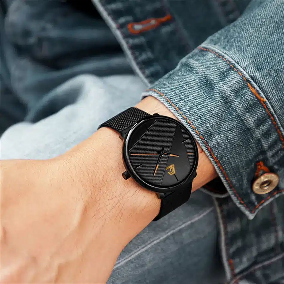Esencial Reloj De Cuarzo Minimalista Para Hombre Esencial Reloj De Cuarzo Minimalista Para Hombre