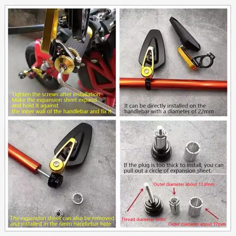 Espejos Retrovisores Para Motocicleta: Auténtico Y Necesario Espejos Retrovisores Para Motocicleta: Auténtico Y Necesario