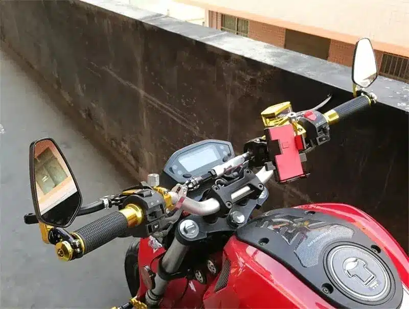 Espejos Retrovisores Universal De Motocicleta Indispensable