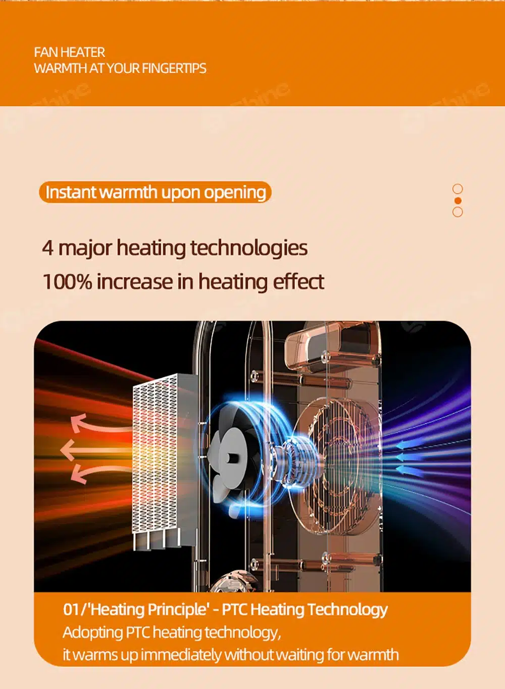 Espléndido Quemador eléctrico portátil en el hogar Eficiente