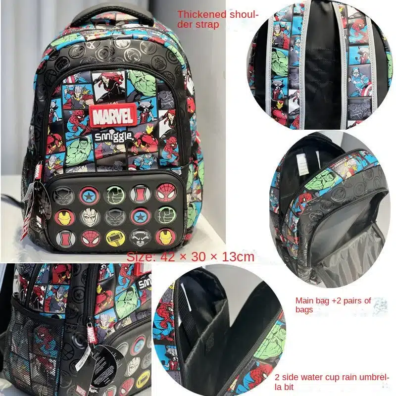 Fabuloso Bolso Disney Superhero Para Niños