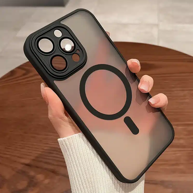 Fabuloso Estuche Transparente Para Carga Sin Cables
