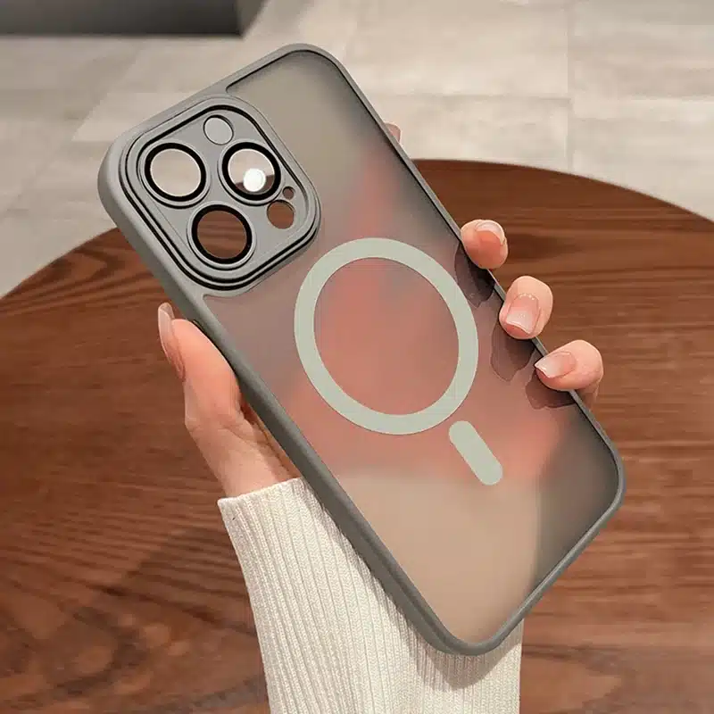 Fabuloso Estuche Transparente Para Carga Sin Cables