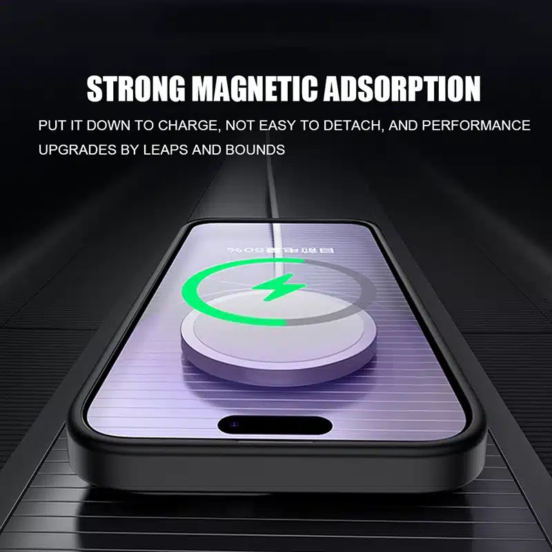 Fabuloso Estuche Transparente Para Carga Sin Cables