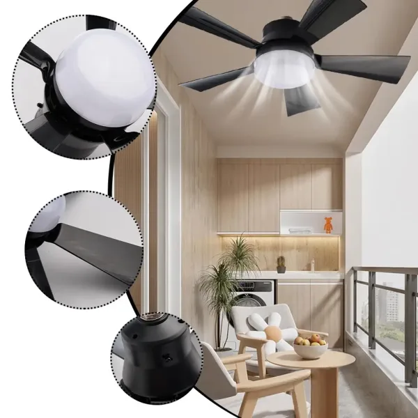 Imagen Del Producto Fabuloso Ventilador De Techo Con Control Remoto | Compra Online En Tiendafiable