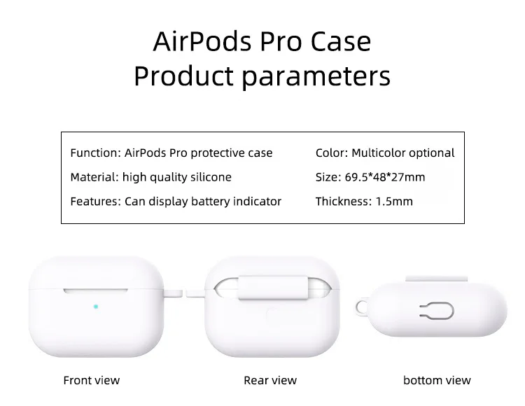Fascinante Funda Protectora para AirPods Pro