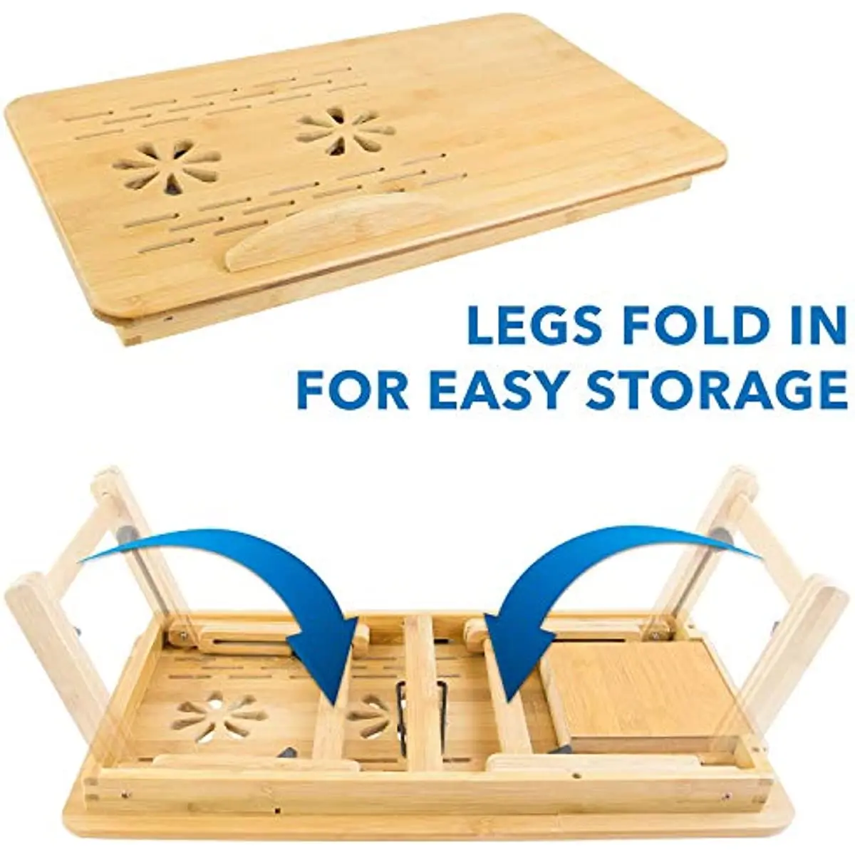 Fascinante Mesita de Portátil flexible de uso transportable