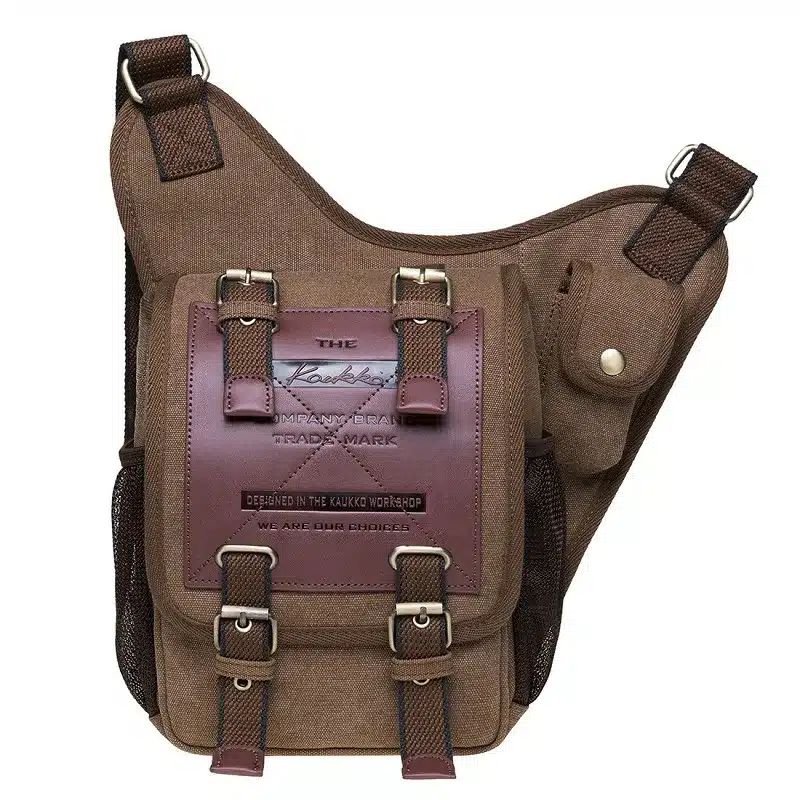 Fascinante Mochilas de tela vintage para hombres y mujeres
