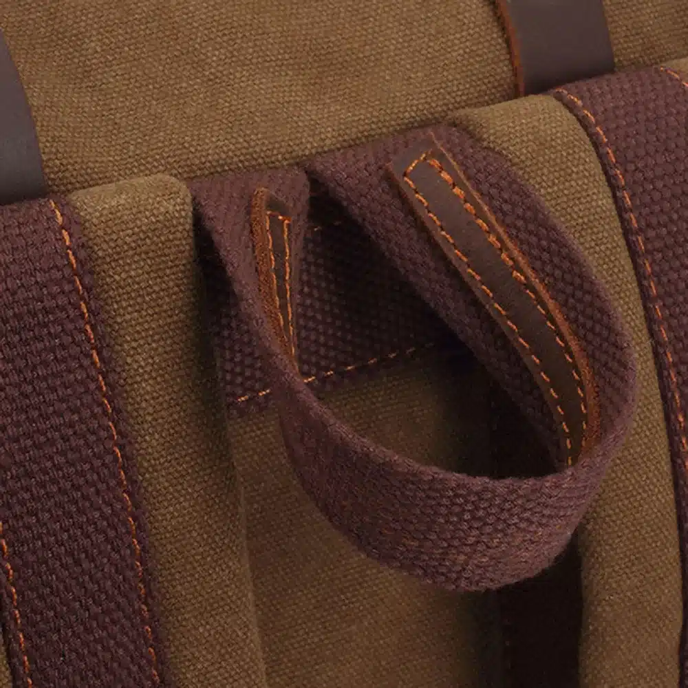 Fascinante Mochilas de tela vintage para hombres y mujeres