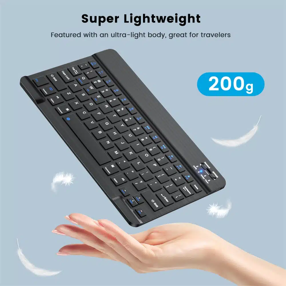 Fenomenal Teclado Inalámbrico Bluetooth Para Tabletas Fenomenal Teclado Inalámbrico Bluetooth Para Tabletas