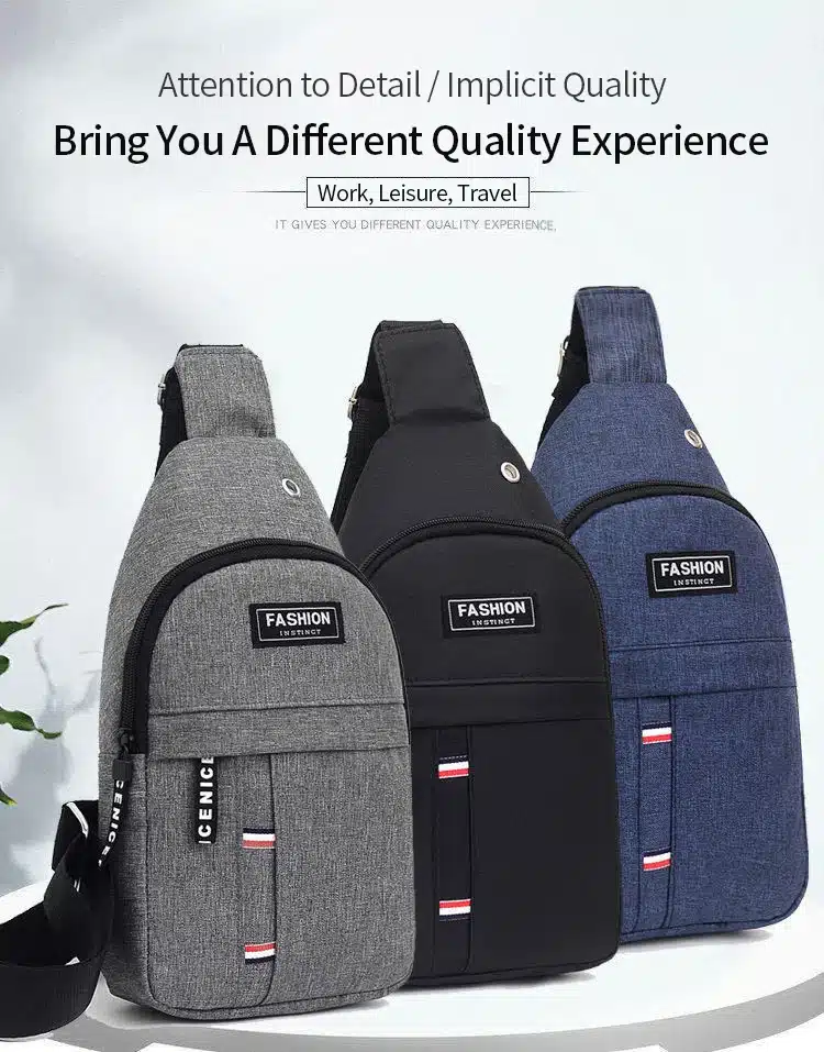 Genial Bolso De Pecho Sencillo De Nailon Resistente Genial Bolso De Pecho Sencillo De Nailon Resistente