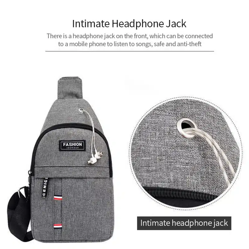 Genial Bolso De Pecho Sencillo De Nailon Resistente Genial Bolso De Pecho Sencillo De Nailon Resistente