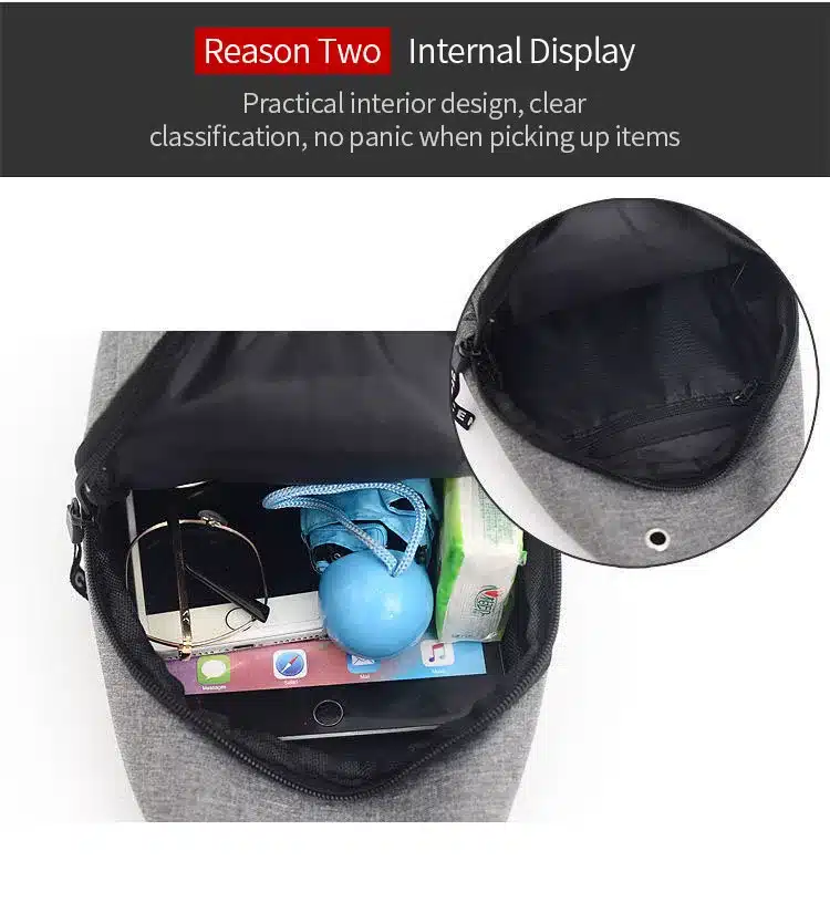 Genial Bolso De Pecho Sencillo De Nailon Resistente Genial Bolso De Pecho Sencillo De Nailon Resistente