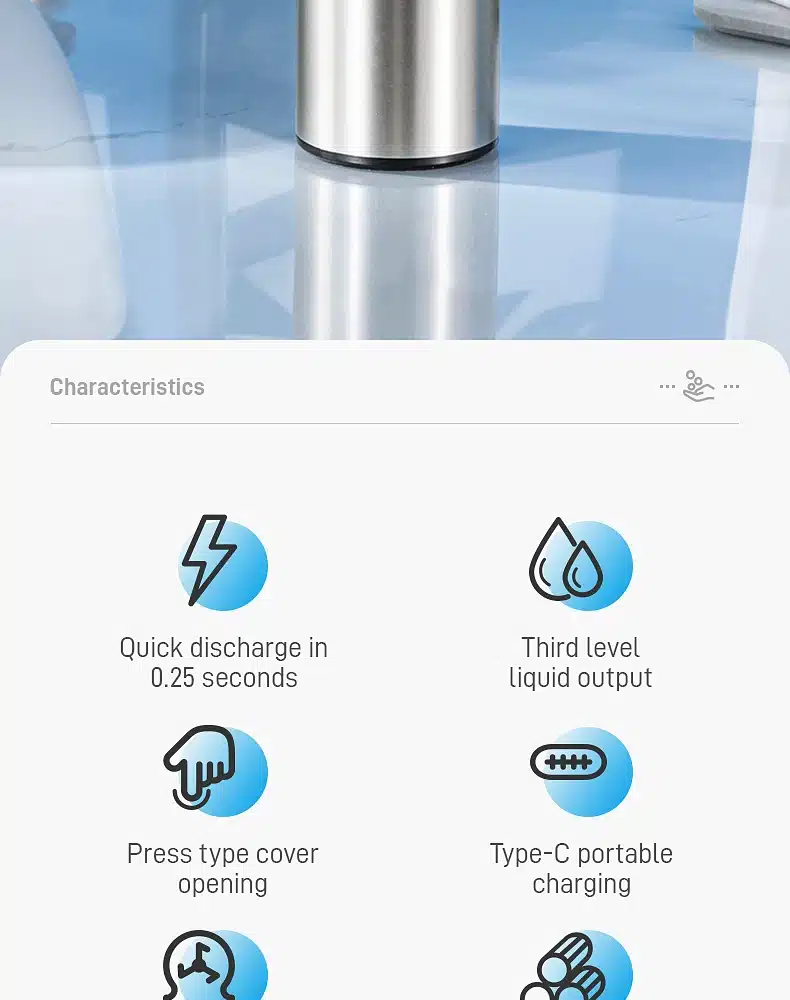 Grandioso Dispensadores Automáticos De Jabón Líquido Grandioso Dispensadores Automáticos De Jabón Líquido