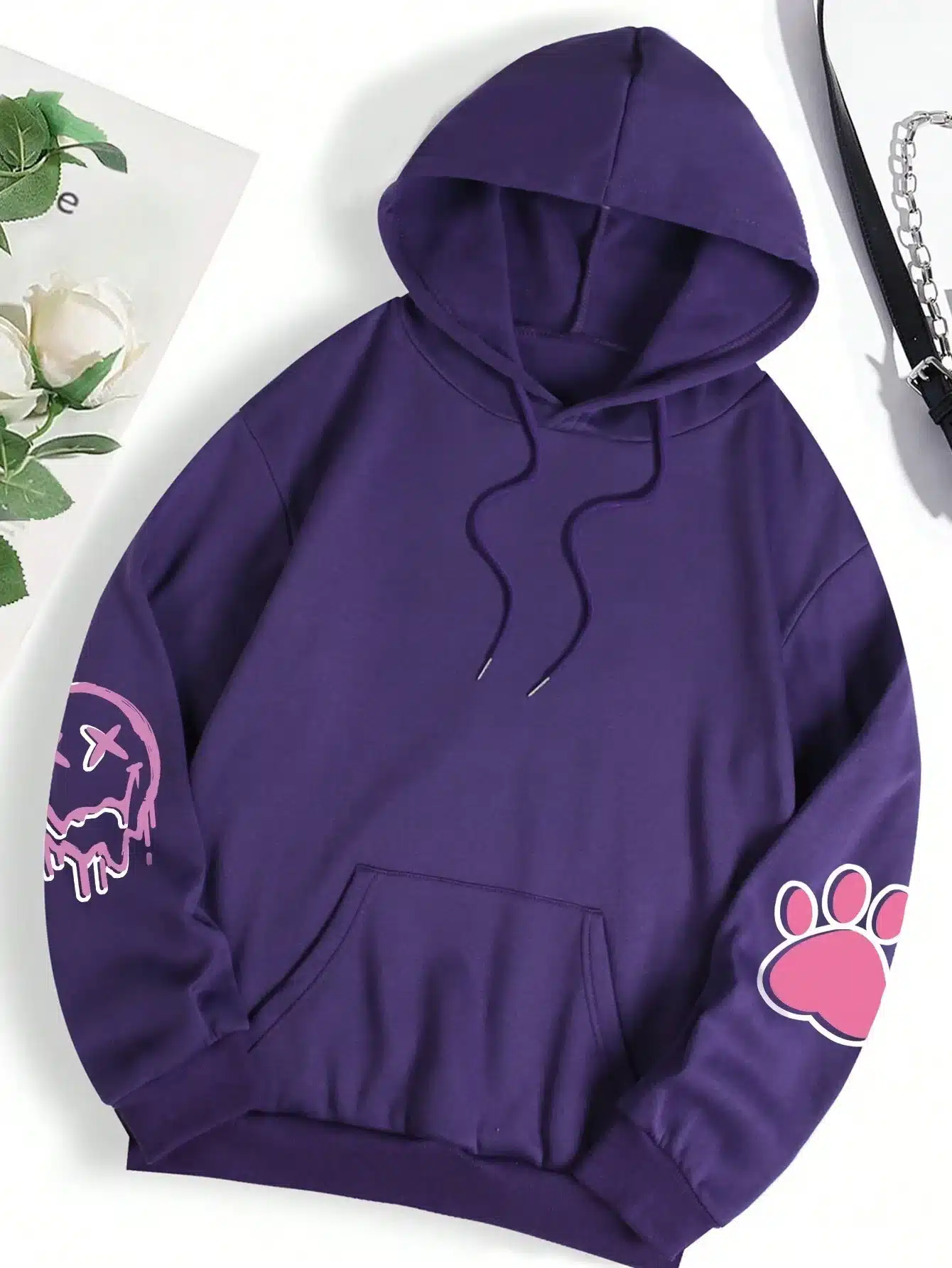 Hermoso Capucha de mujeres con pantalla