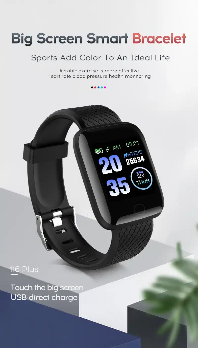 Increíble Reloj Deportivo Inteligente Unisex
