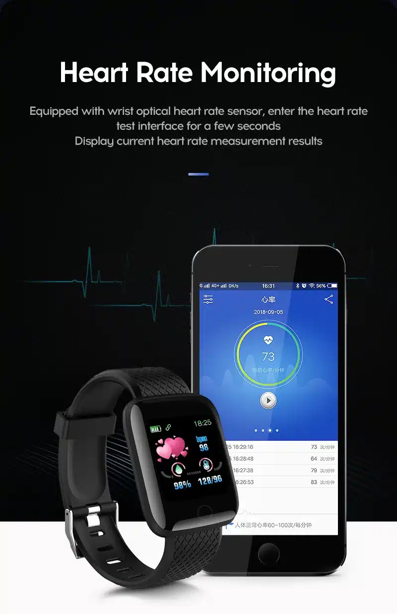 Increíble Reloj Deportivo Inteligente Unisex