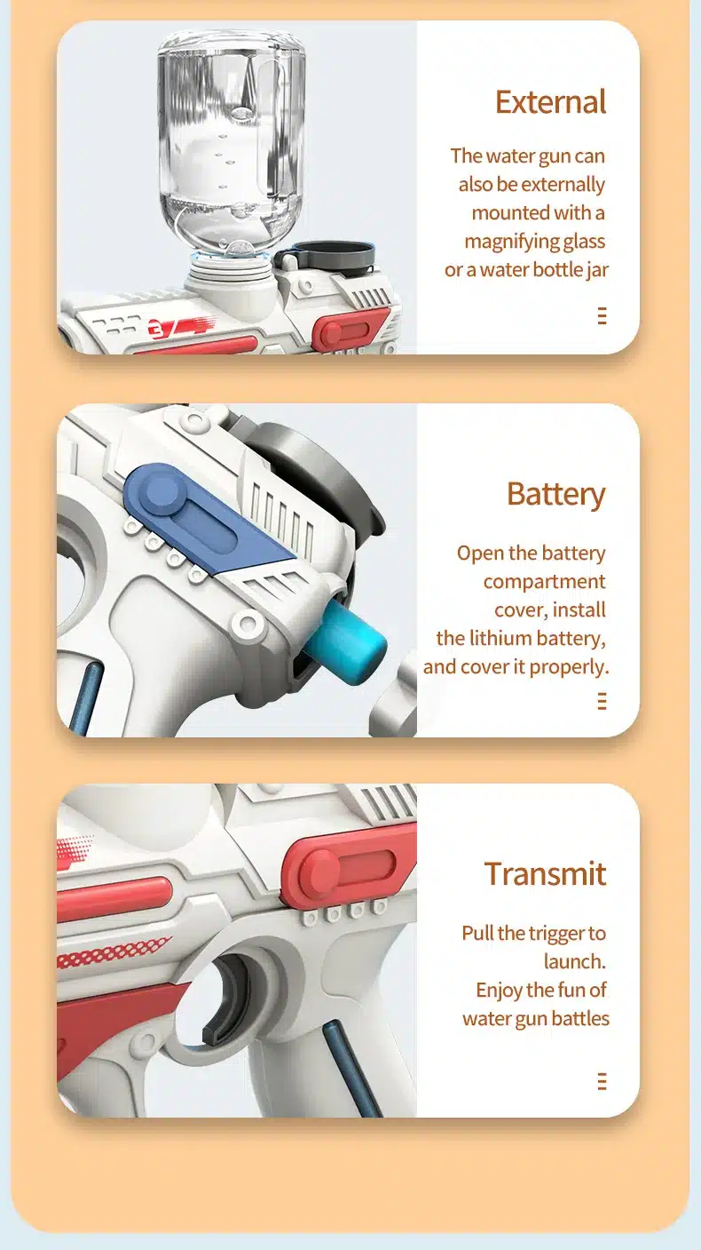 Ingenioso Pistola De Hidratación Completamente Automática Ingenioso Pistola De Hidratación Completamente Automática