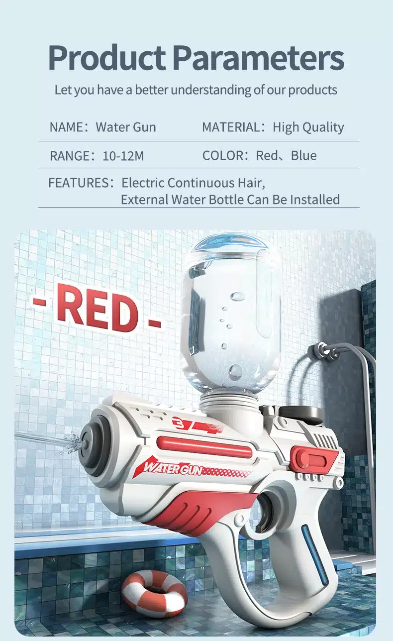Ingenioso Pistola De Hidratación Completamente Automática Ingenioso Pistola De Hidratación Completamente Automática