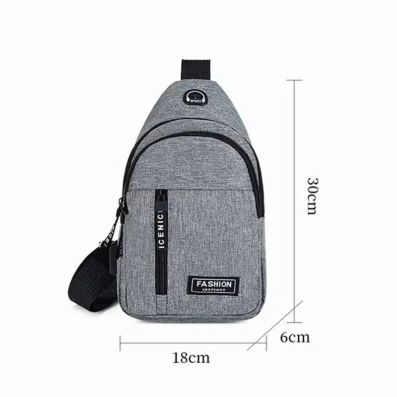 Innovador Bolso de Pecho Multifuncional para Hombre