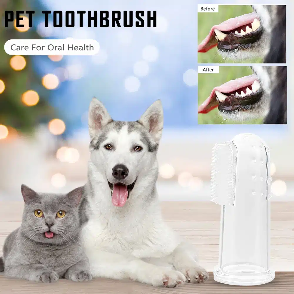 Genial Cepillo De Dientes Para Mascotas