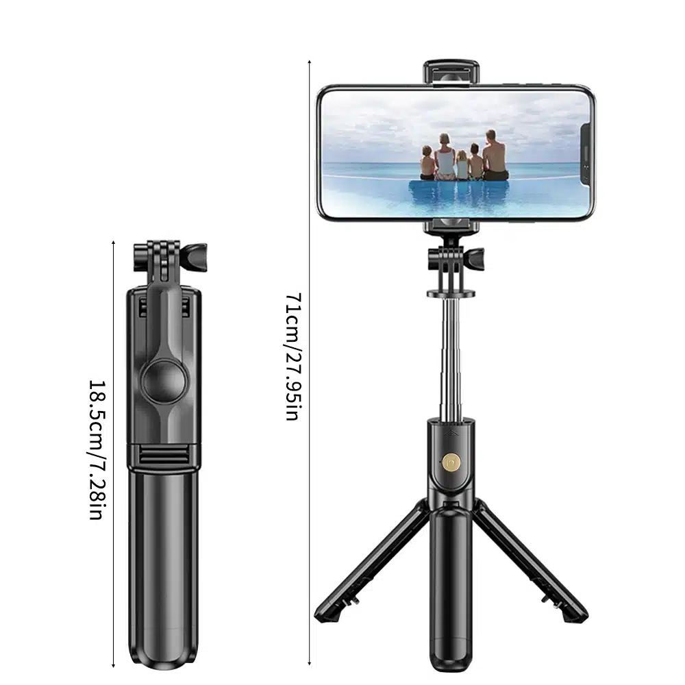 Innovador Trípode Inalámbrico Con Luz Para Selfies Innovador Trípode Inalámbrico Con Luz Para Selfies