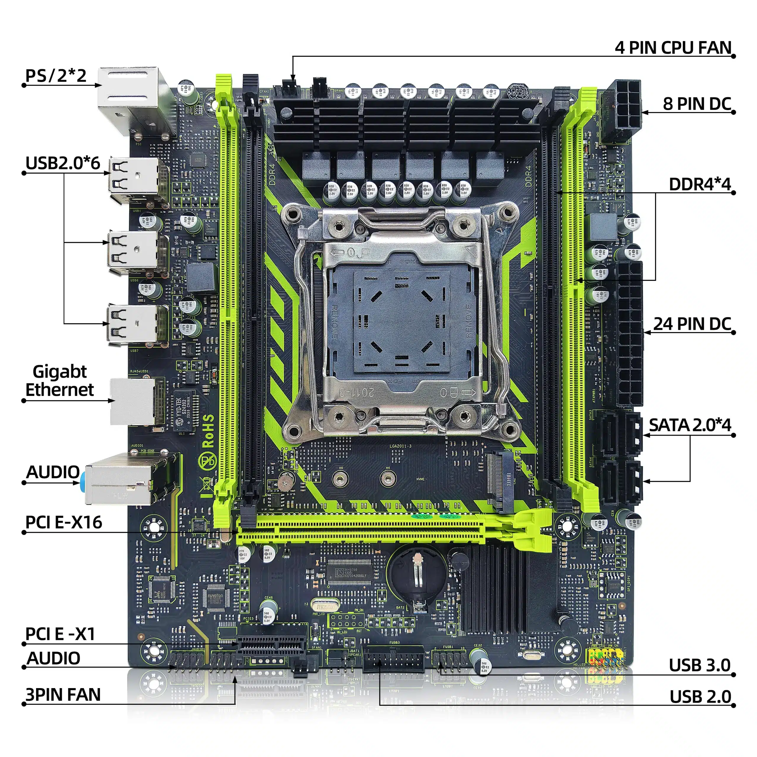 Juego de Placa Intel Xeon E5: Auténtico y Extraordinario