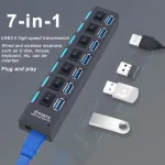 Kf-H9Ad405Ce35844992997168Bfd7E707Fdg-Concentrador-De-Red-Usb-3-0-Adaptador-De-Corriente-Divisor-Multiusb-2-0-Expansor-M-Ltiple.webp